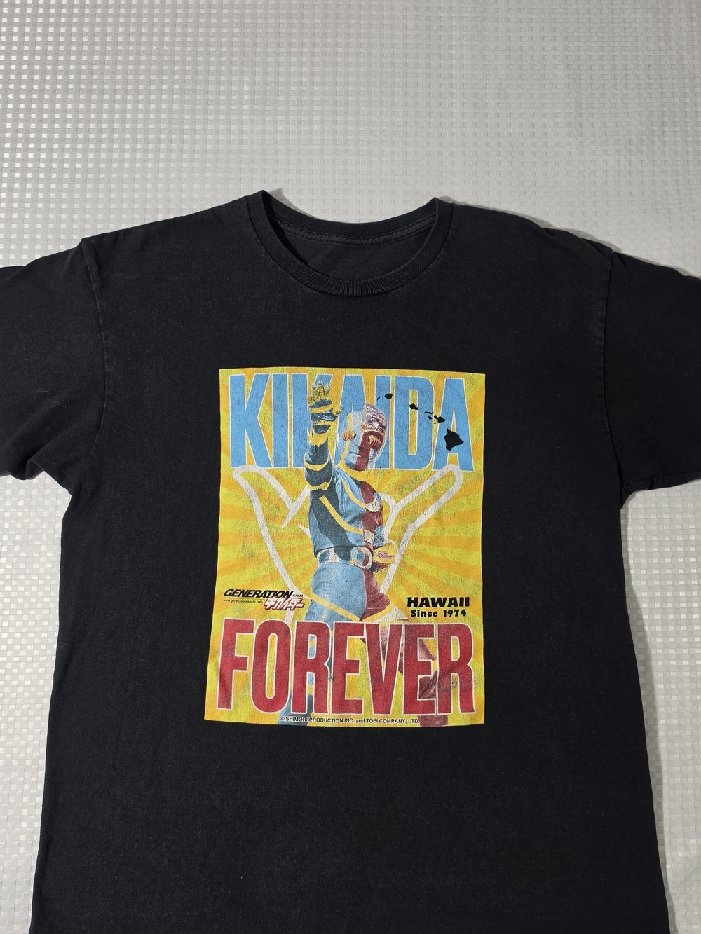 Generation Kikaida Forever Hawaii Tribute T-Shirt - Size M - RARE Tokusatsu